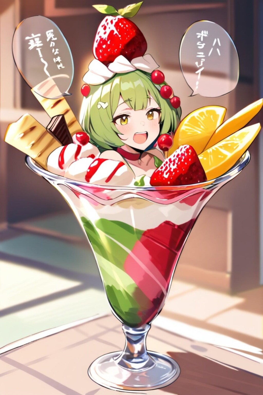 パフェ娘ちゃん