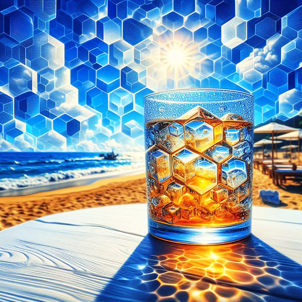 ヘキサゴン・アイスドリンク