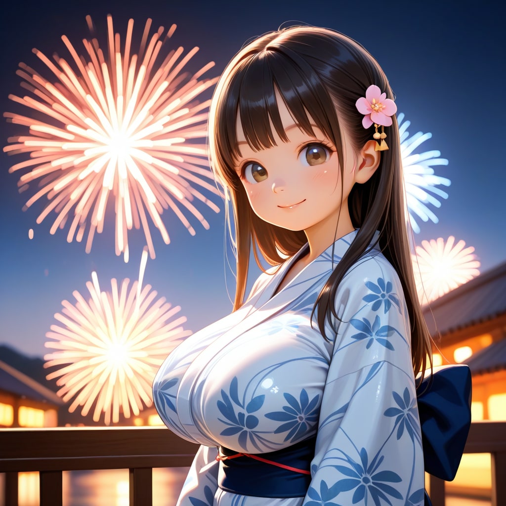 浴衣の女の子
