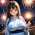浴衣の女の子 5枚目