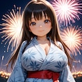 浴衣の女の子 4枚目