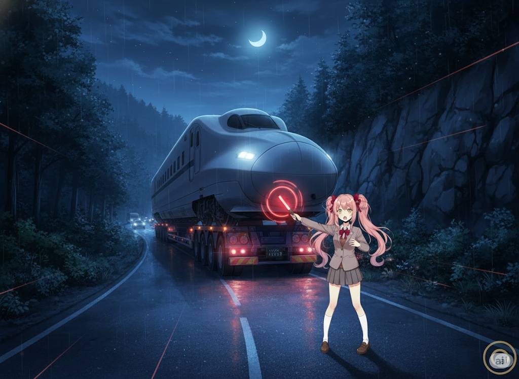 【無人新幹線大爆破#04】深夜陸送