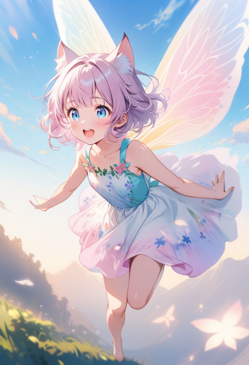 ネコミミ妖精ちゃん２４ | の人気AIイラスト・グラビア