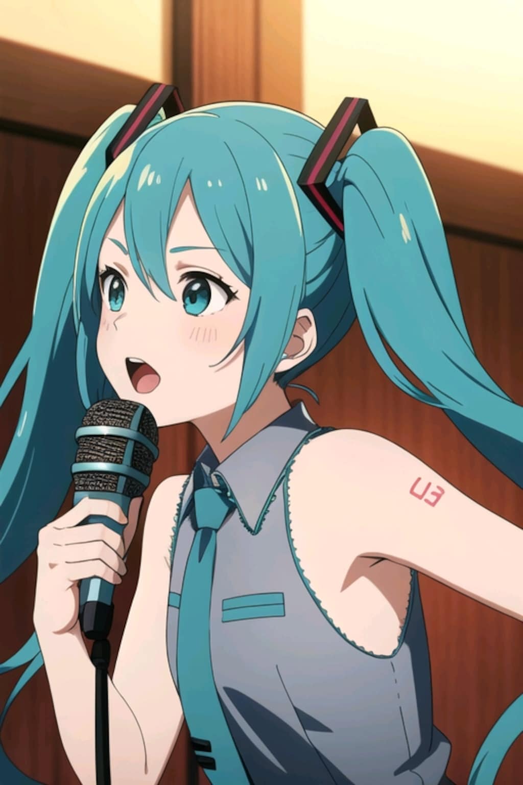 ミクが歌う