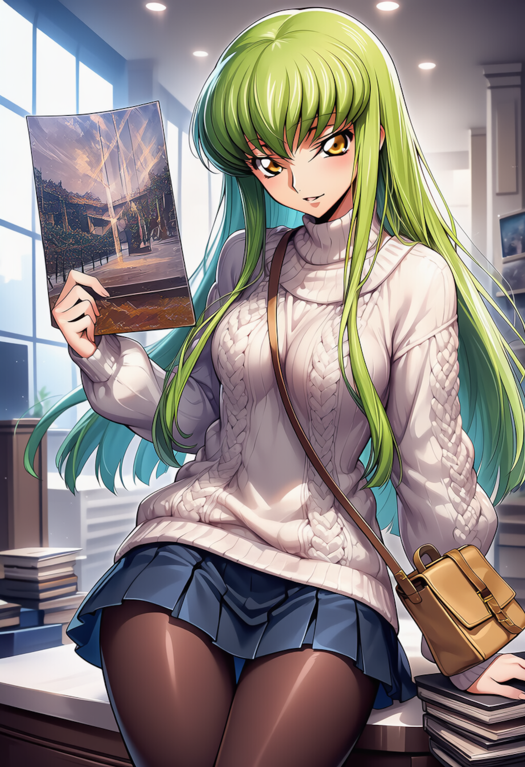 紙越しの余熱 ― Quiet Impression