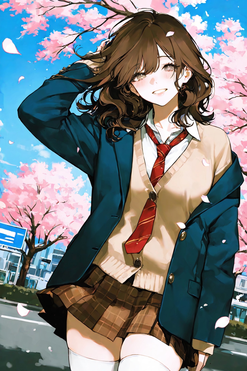 女の子と桜 2026　その４