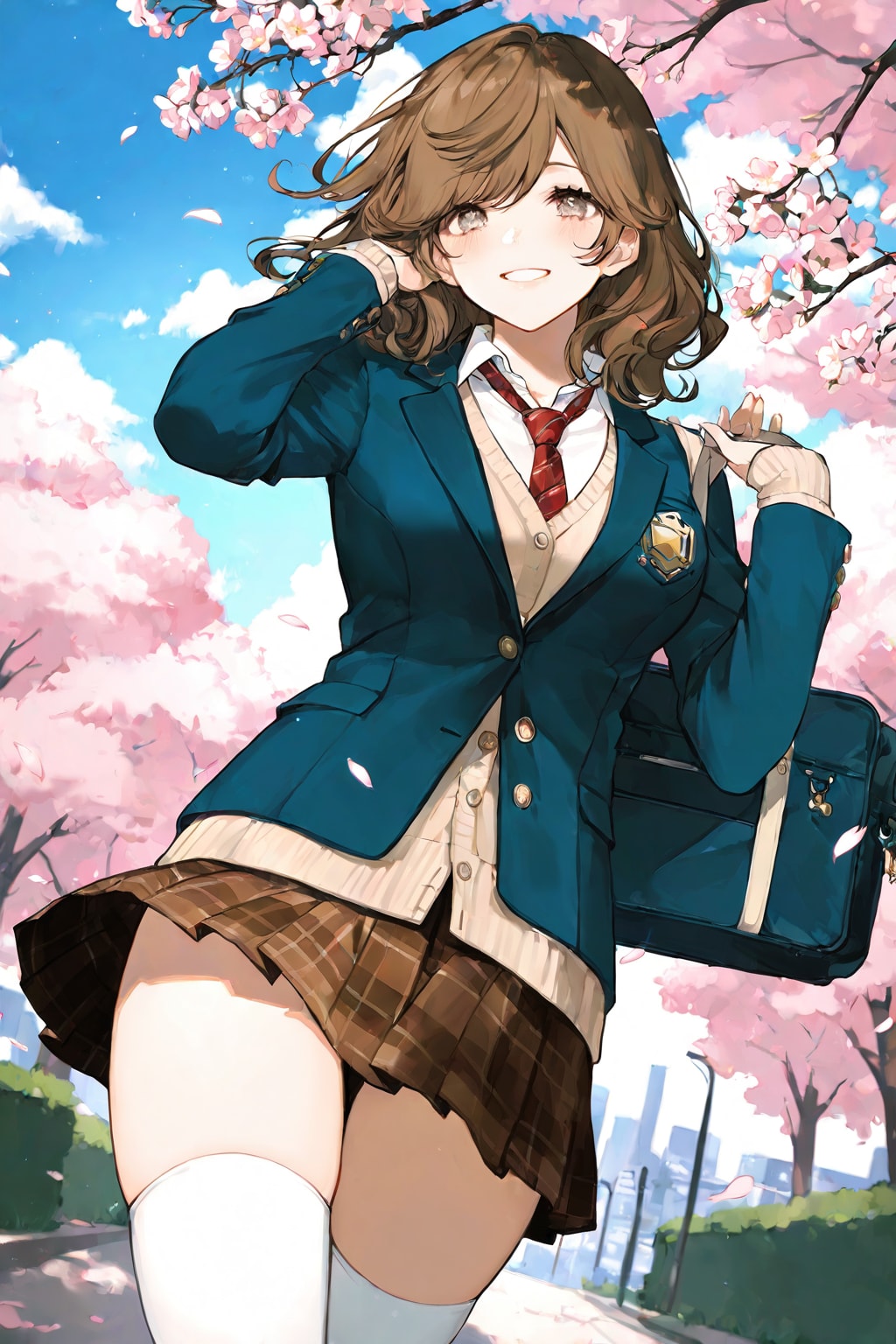 女の子と桜 2026　その４