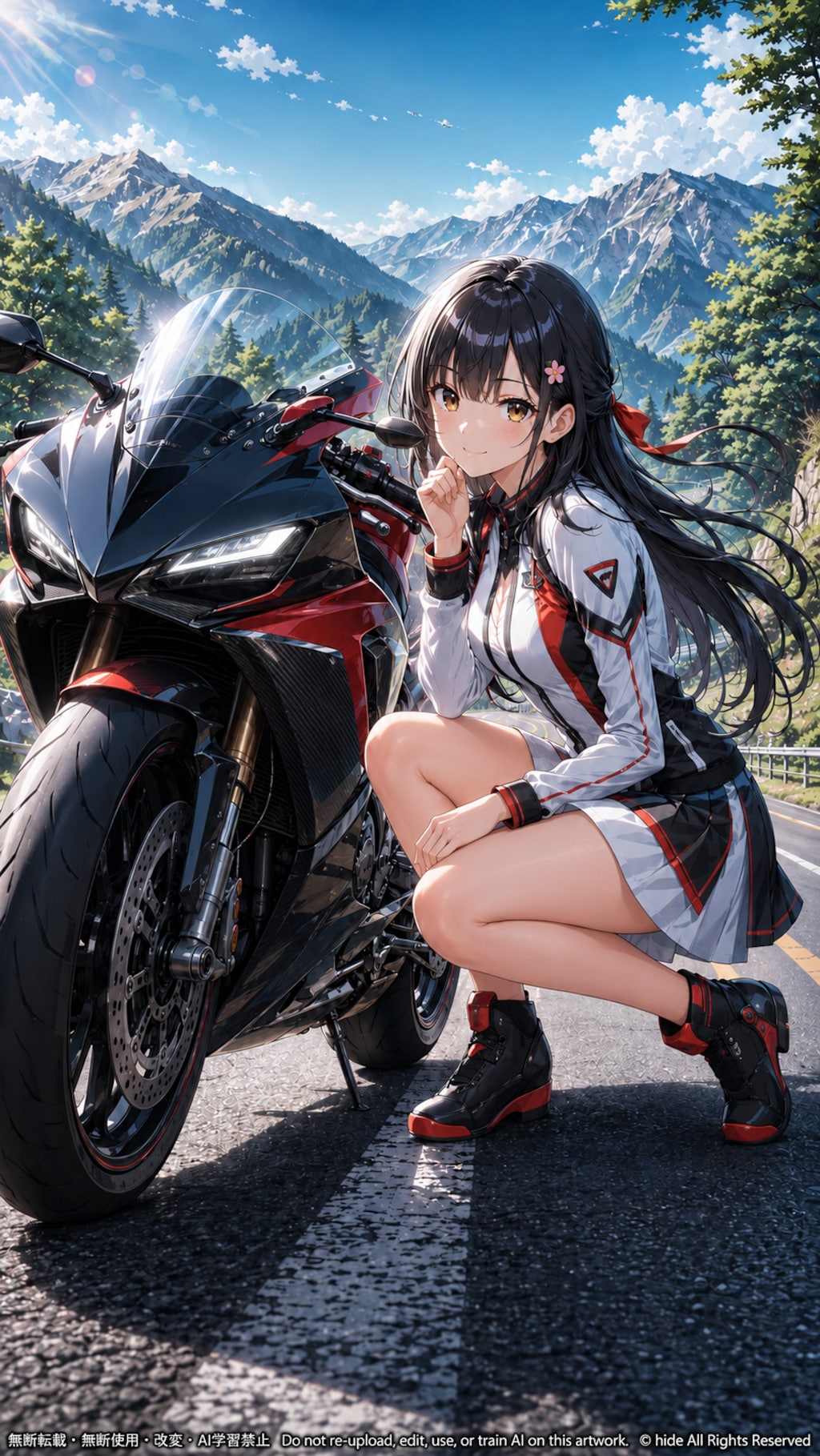 🏍️ 今日はどこまで走ろうかな♪