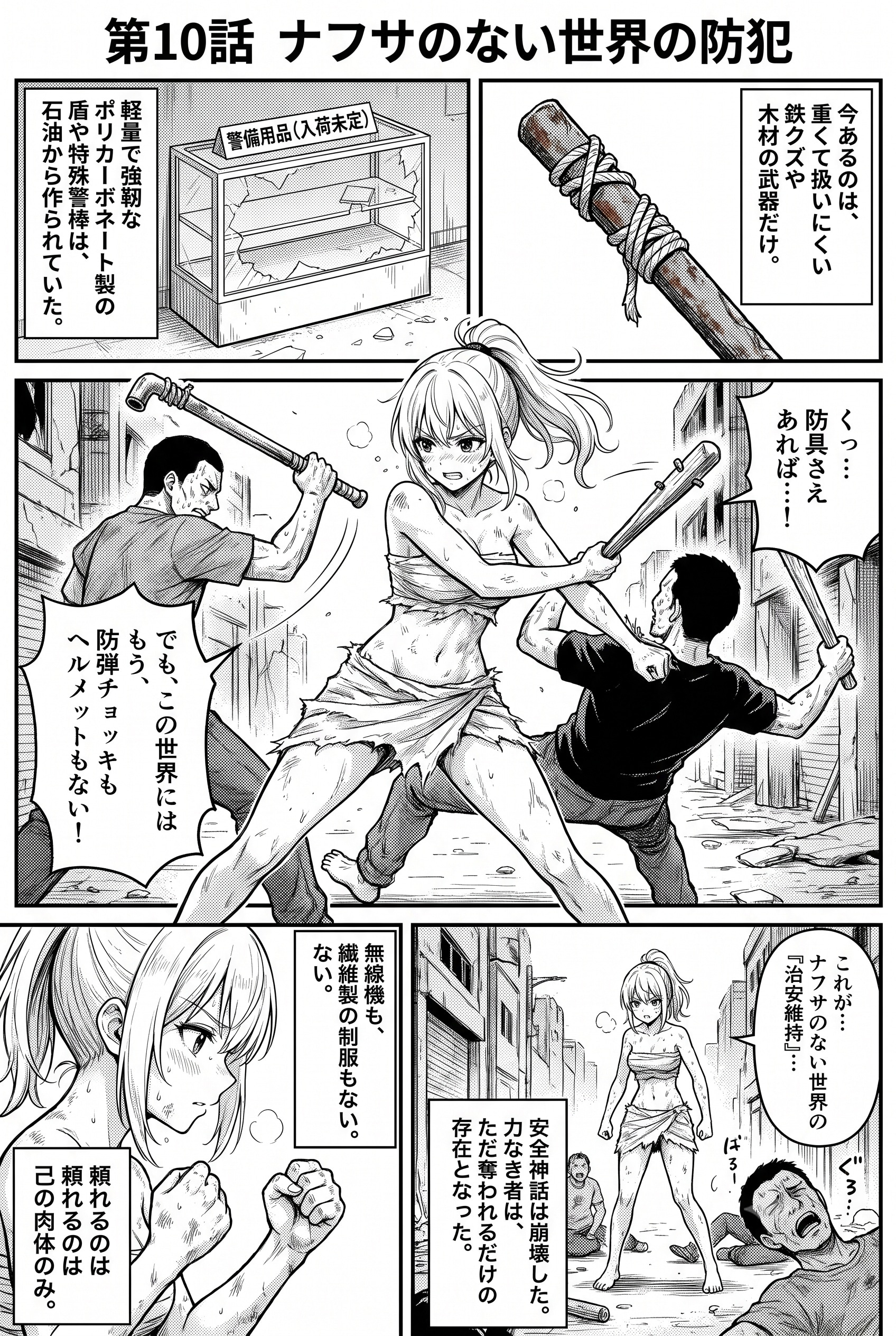 [第10話] ナフサの無い世界：防犯編