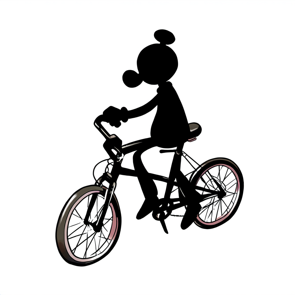 平面世界のサイクリング