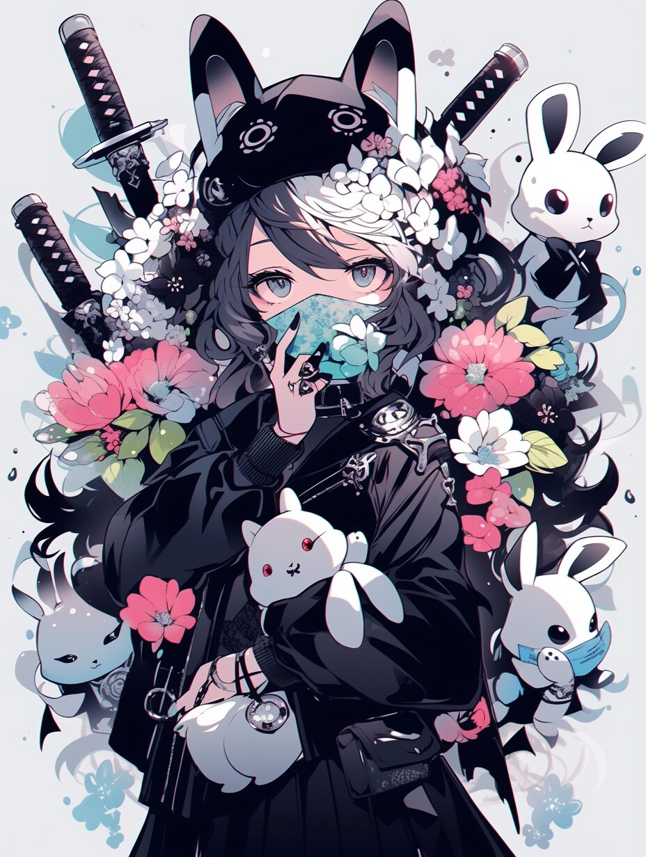 黒うさぎ