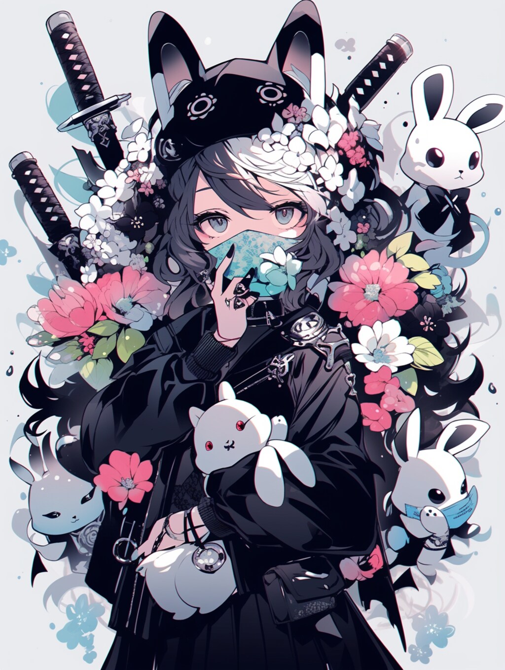 黒うさぎ