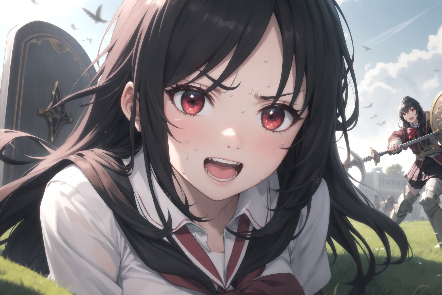 リナちゃん戦闘中