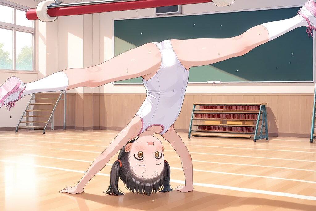 倒立がうまくできない