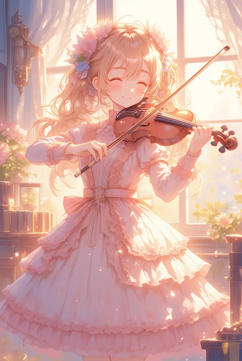 フリフリちゃんのバイオリン