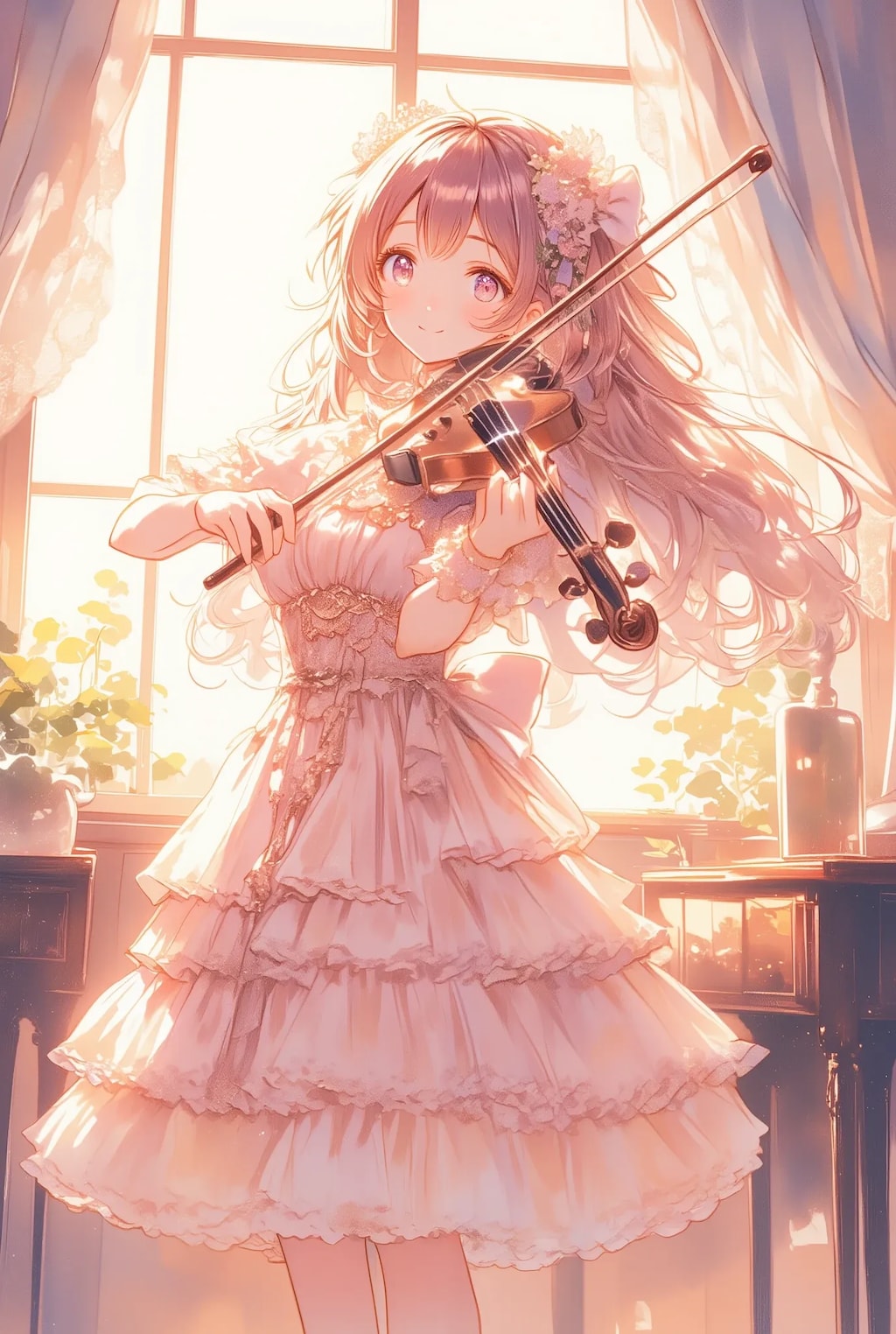 フリフリちゃんのバイオリン
