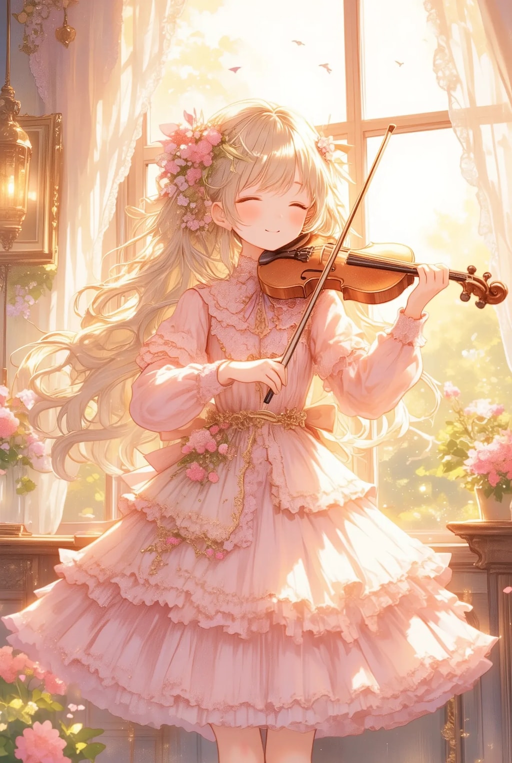 フリフリちゃんのバイオリン