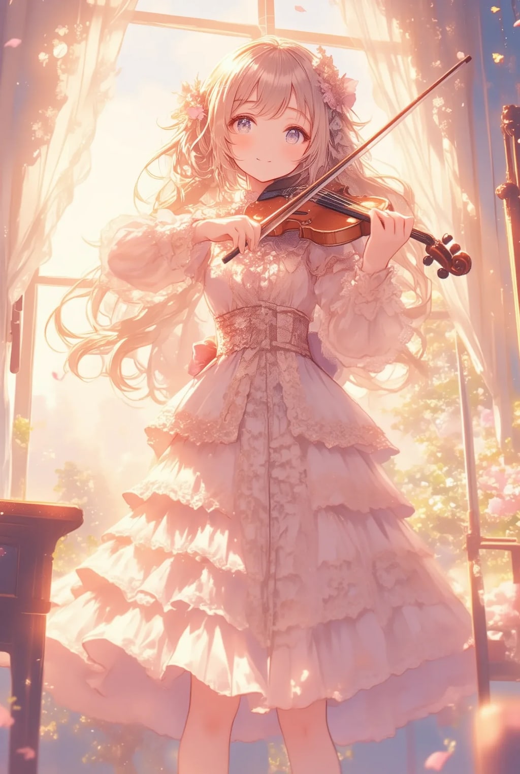 フリフリちゃんのバイオリン