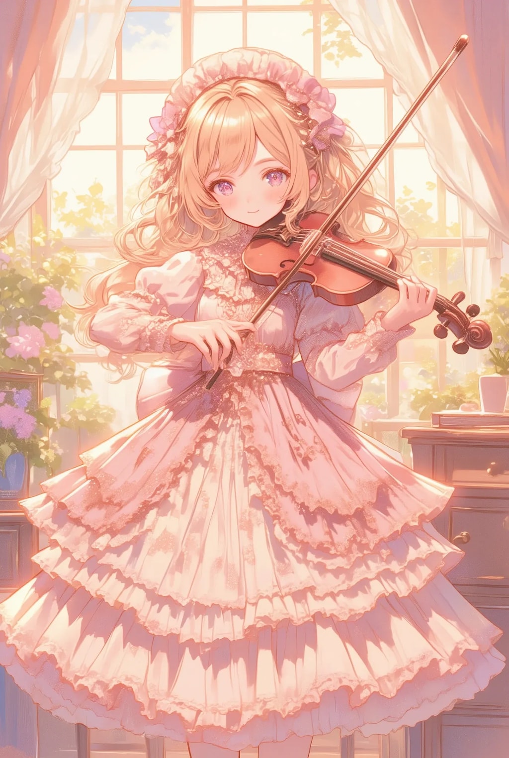 フリフリちゃんのバイオリン