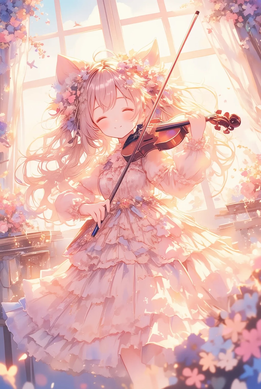 フリフリちゃんのバイオリン