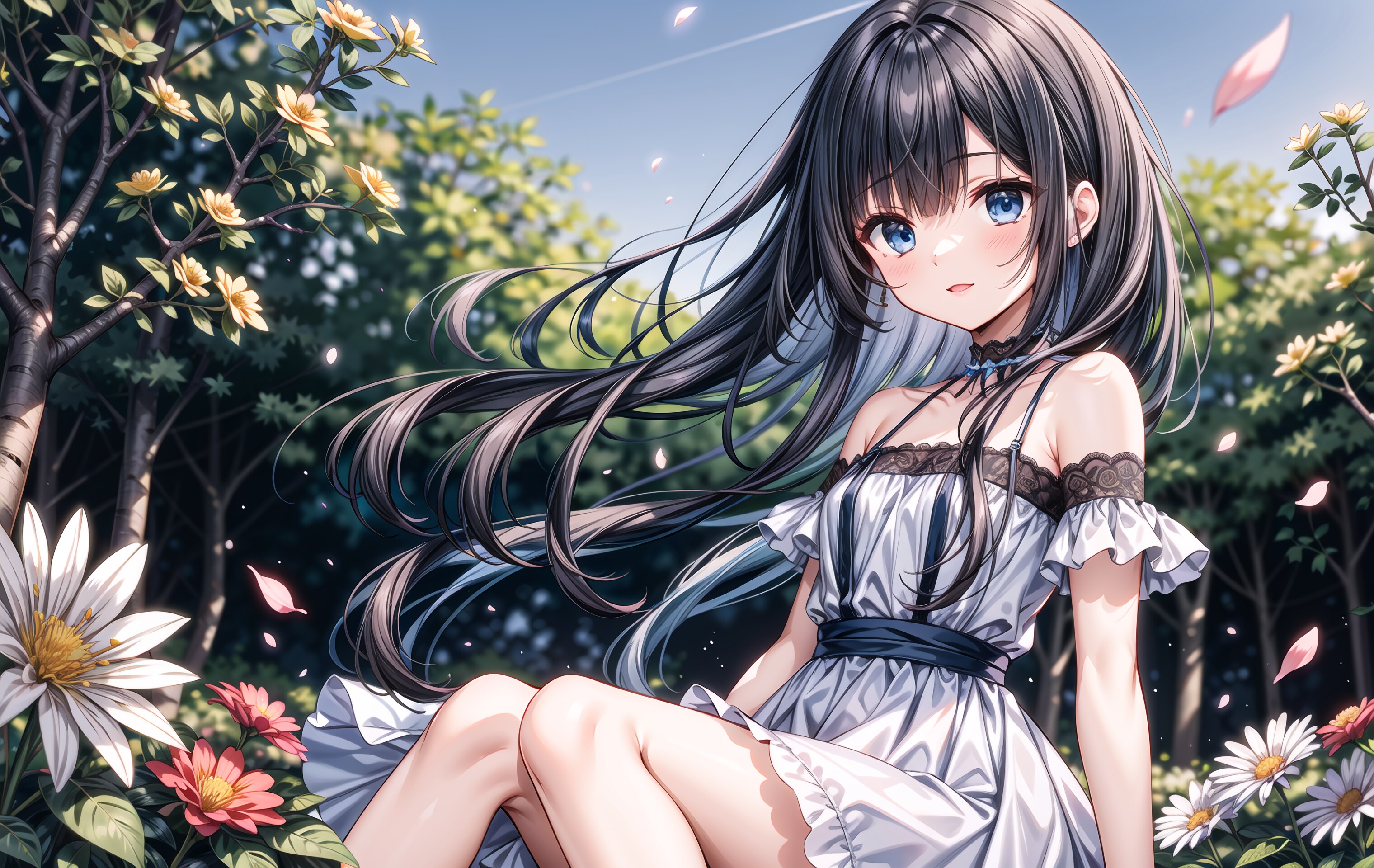 黒髪お嬢様・春から初夏へ
