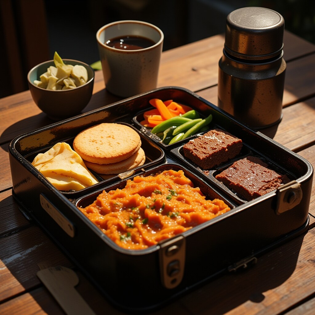 第二次世界大戦風米軍理想郷弁当 | の人気AIイラスト・グラビア