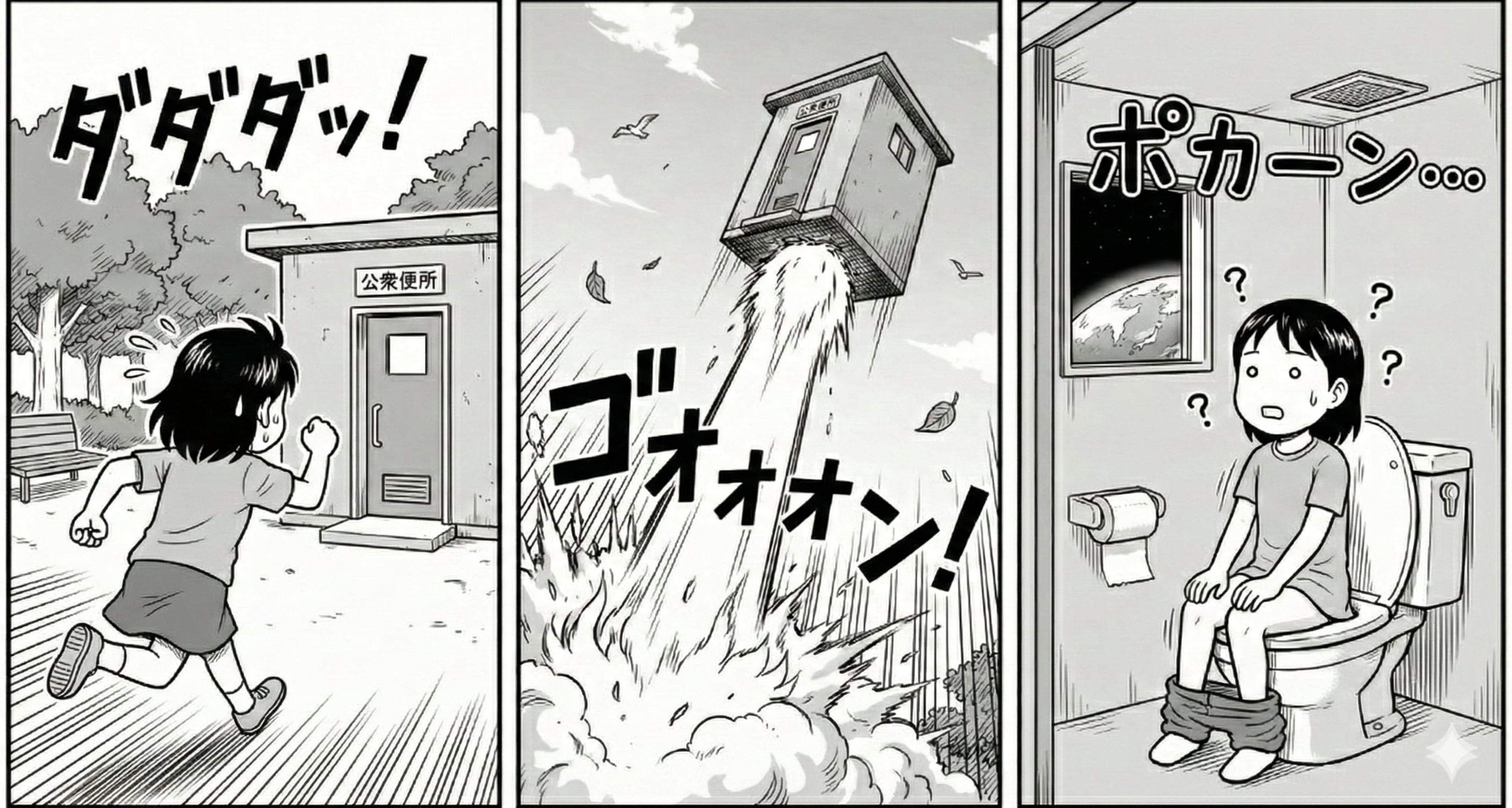 トイレ漫画