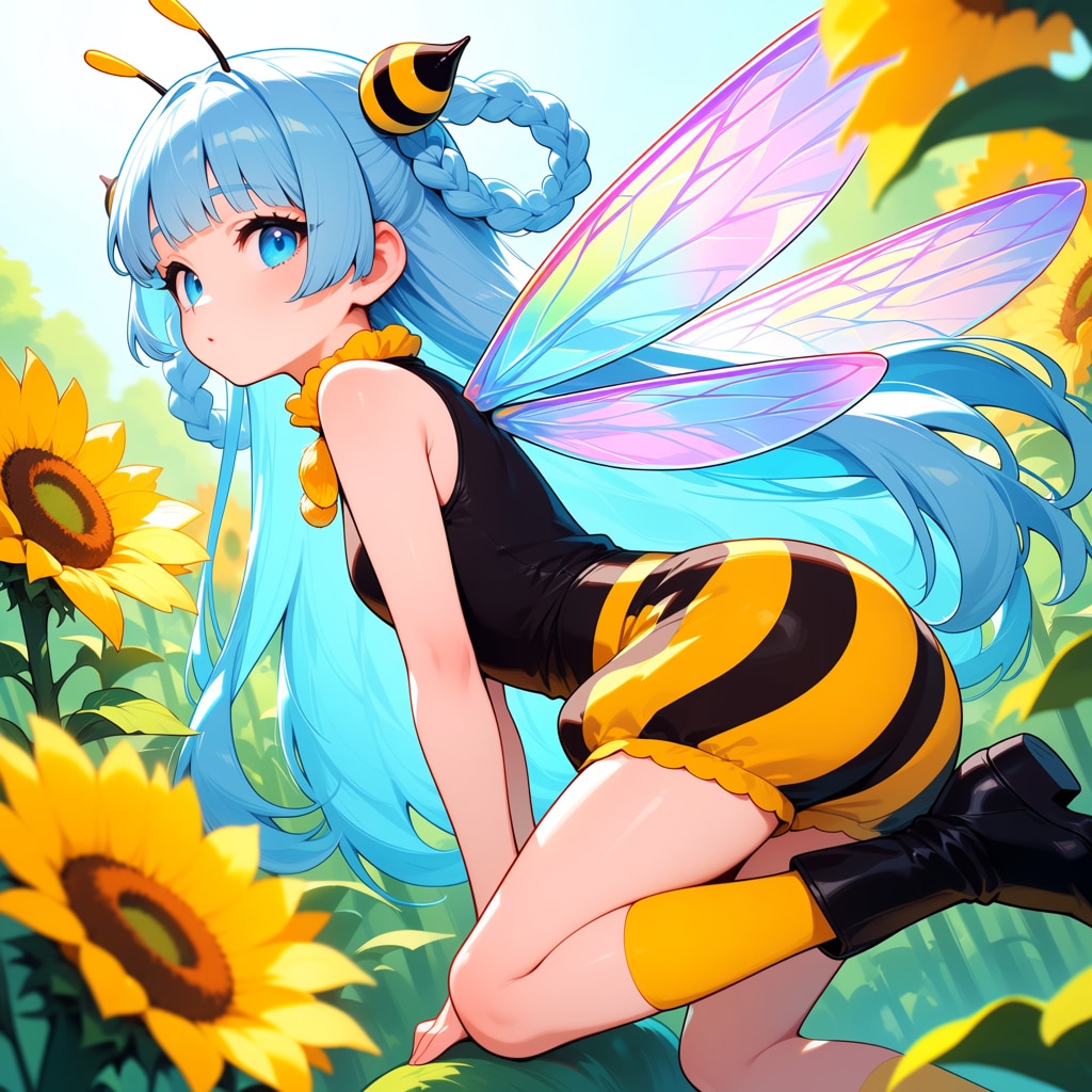 ミツバチガール | の人気AIイラスト・グラビア