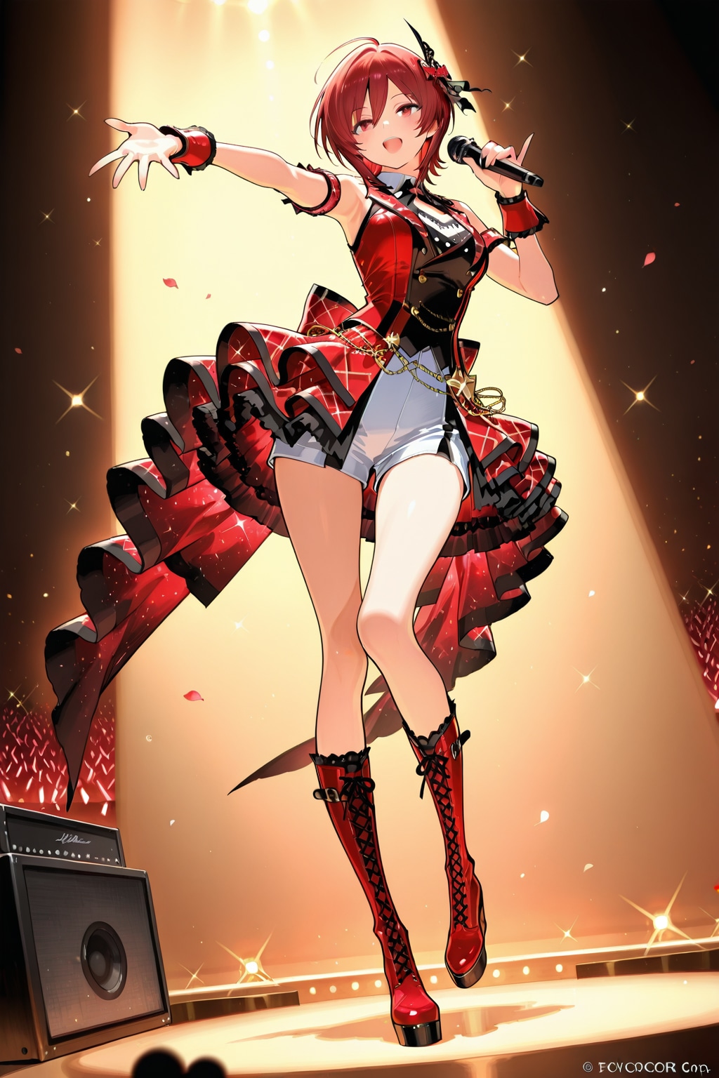 紅組のアイドル
