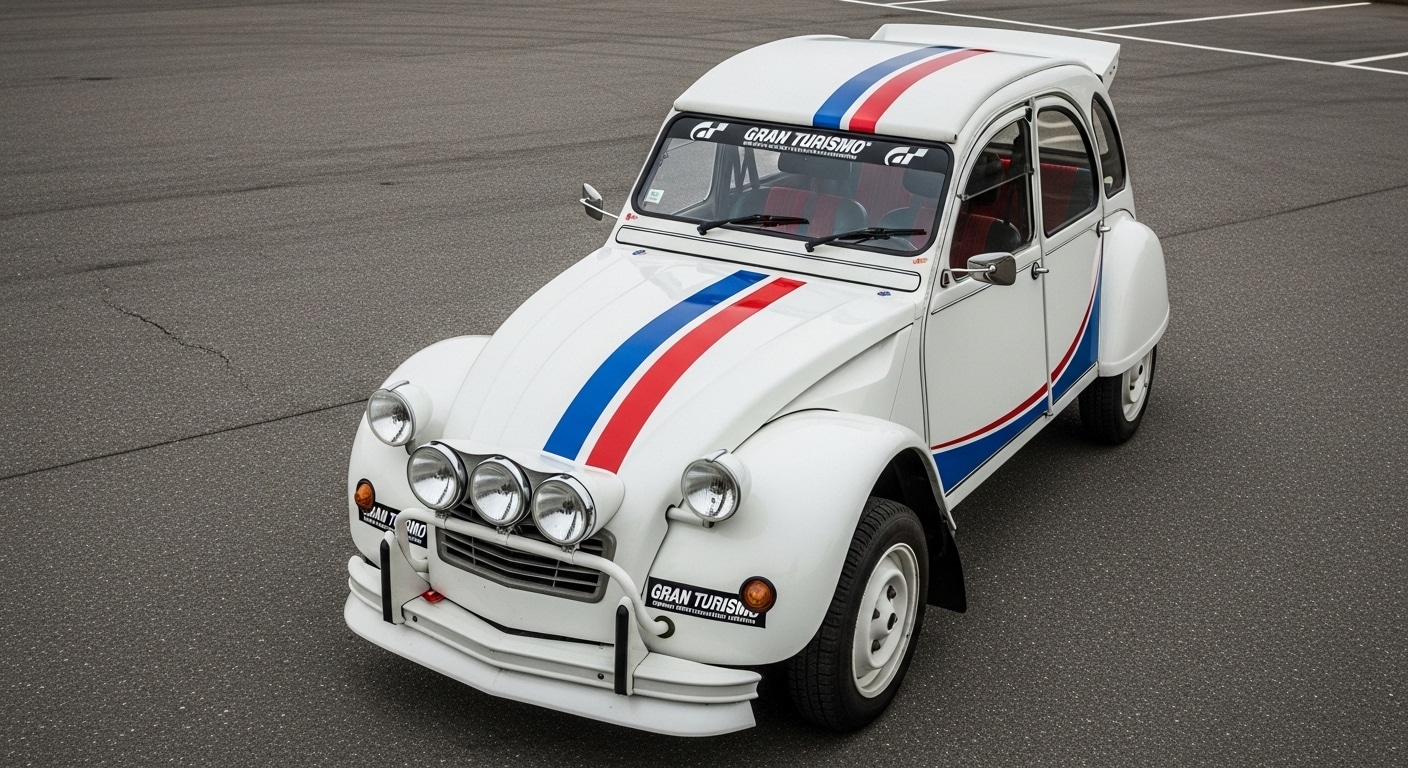 シトロエン2CVラリーカー | の人気AIイラスト・グラビア