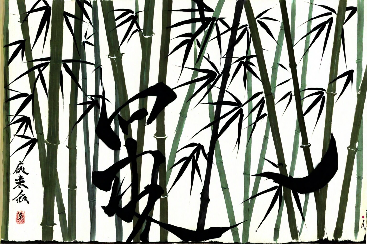 百鬼夜行 妖怪万年竹 | の人気AIイラスト・グラビア