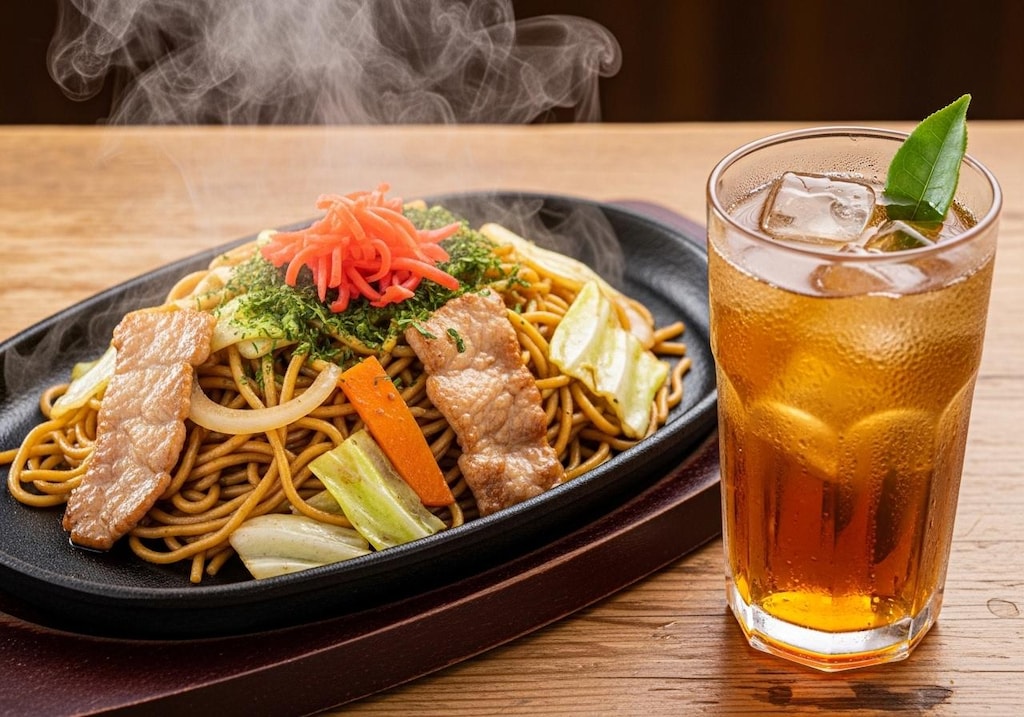 摩訶不思議食堂の焼きそば