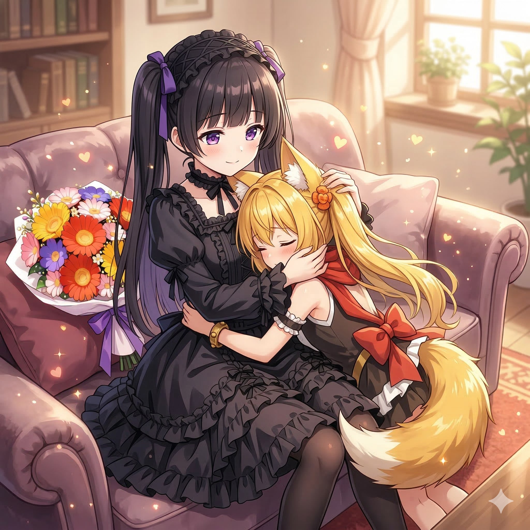 yuuさんのみなみちゃんに懐く