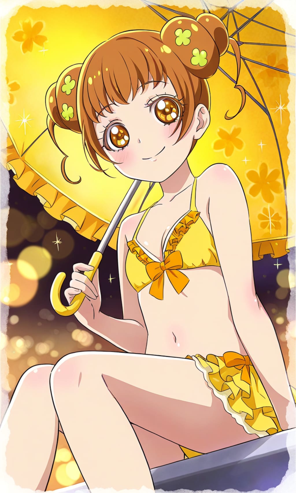 Yellow parasol💛四葉ありす。