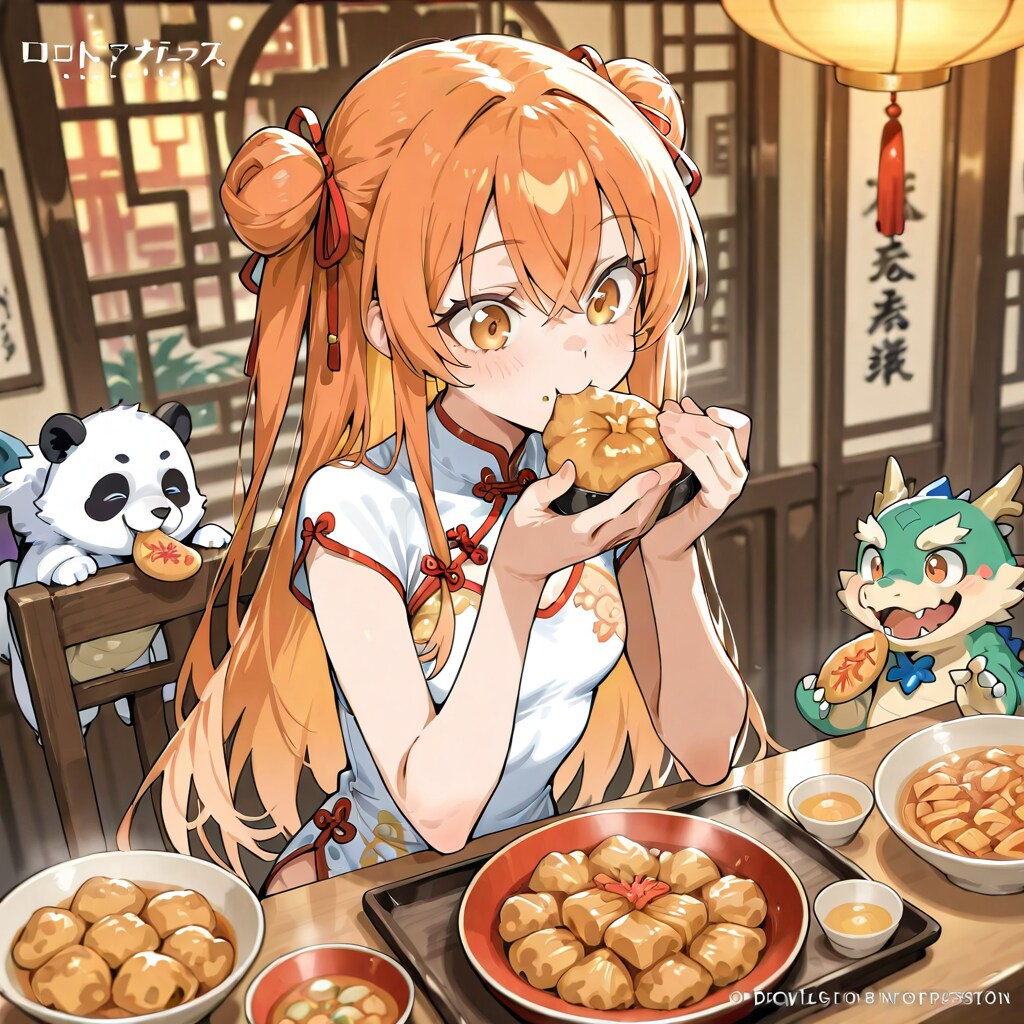 中華を堪能 | の人気AIイラスト・グラビア