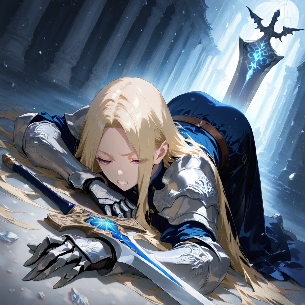 魔剣に敗北する❄️氷のフェンリル