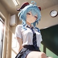 甘雨 / 学生 (SFW) 5枚目