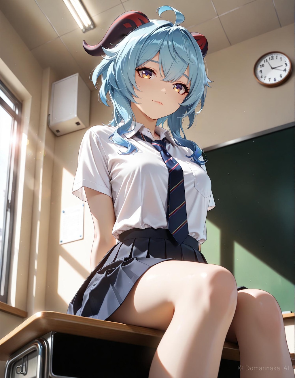 甘雨 / 学生 (SFW)