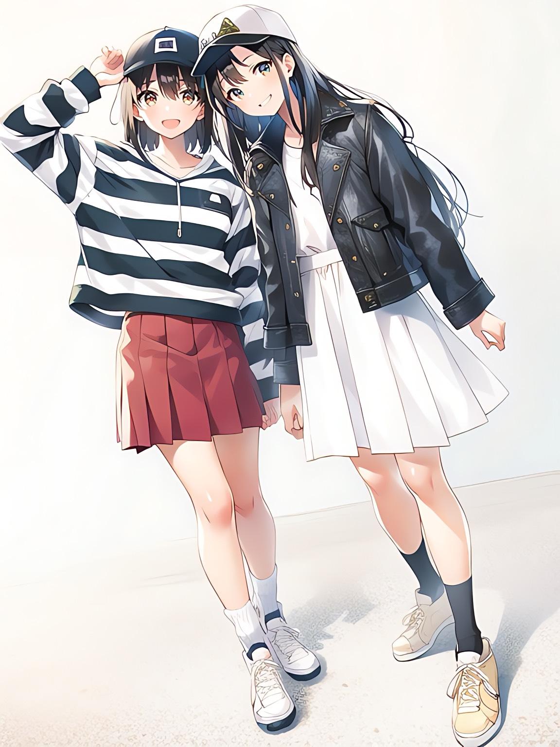 秋服を着た女子中学生！ | の人気AIイラスト・グラビア