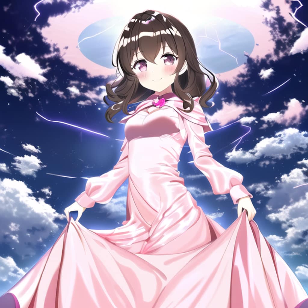 少女が悪の魔法少女から女神へ