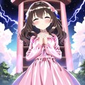 少女が悪の魔法少女から女神へ 9枚目