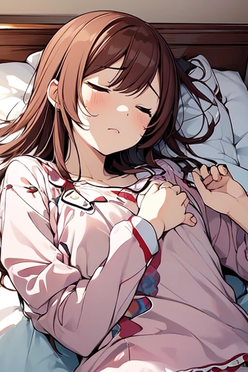 甘奈ちゃん　睡眠中