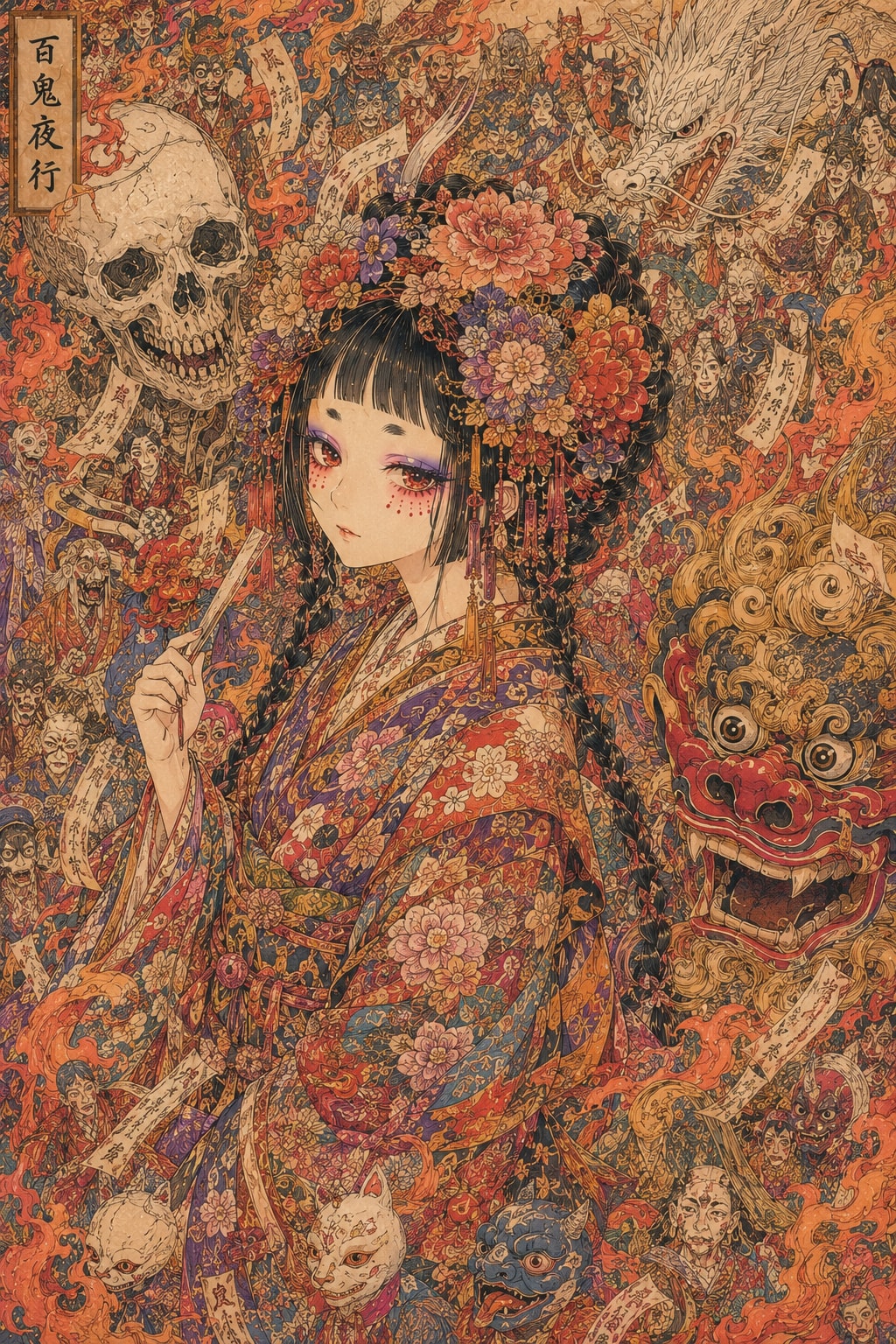 ★百鬼夜行 | の人気AIイラスト・グラビア
