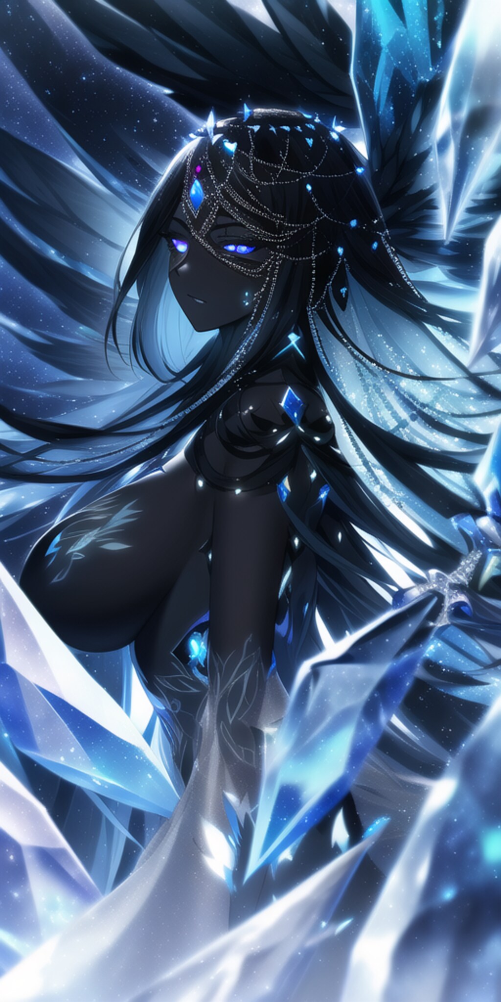 黒の女