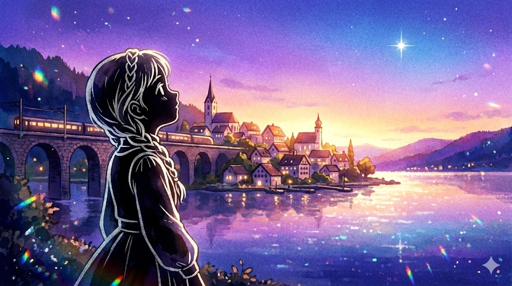 湖畔の村2 | の人気AIイラスト・グラビア