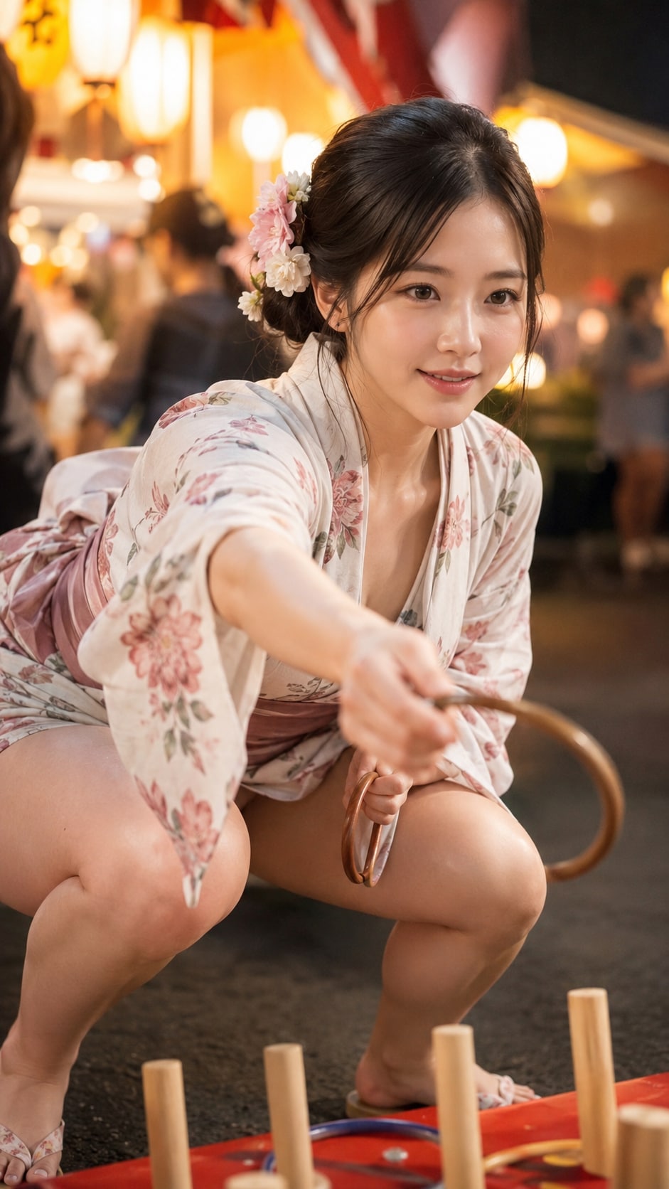 ﾁｬｯﾋﾟｰﾁｬﾚﾝｼﾞ輪投げ
