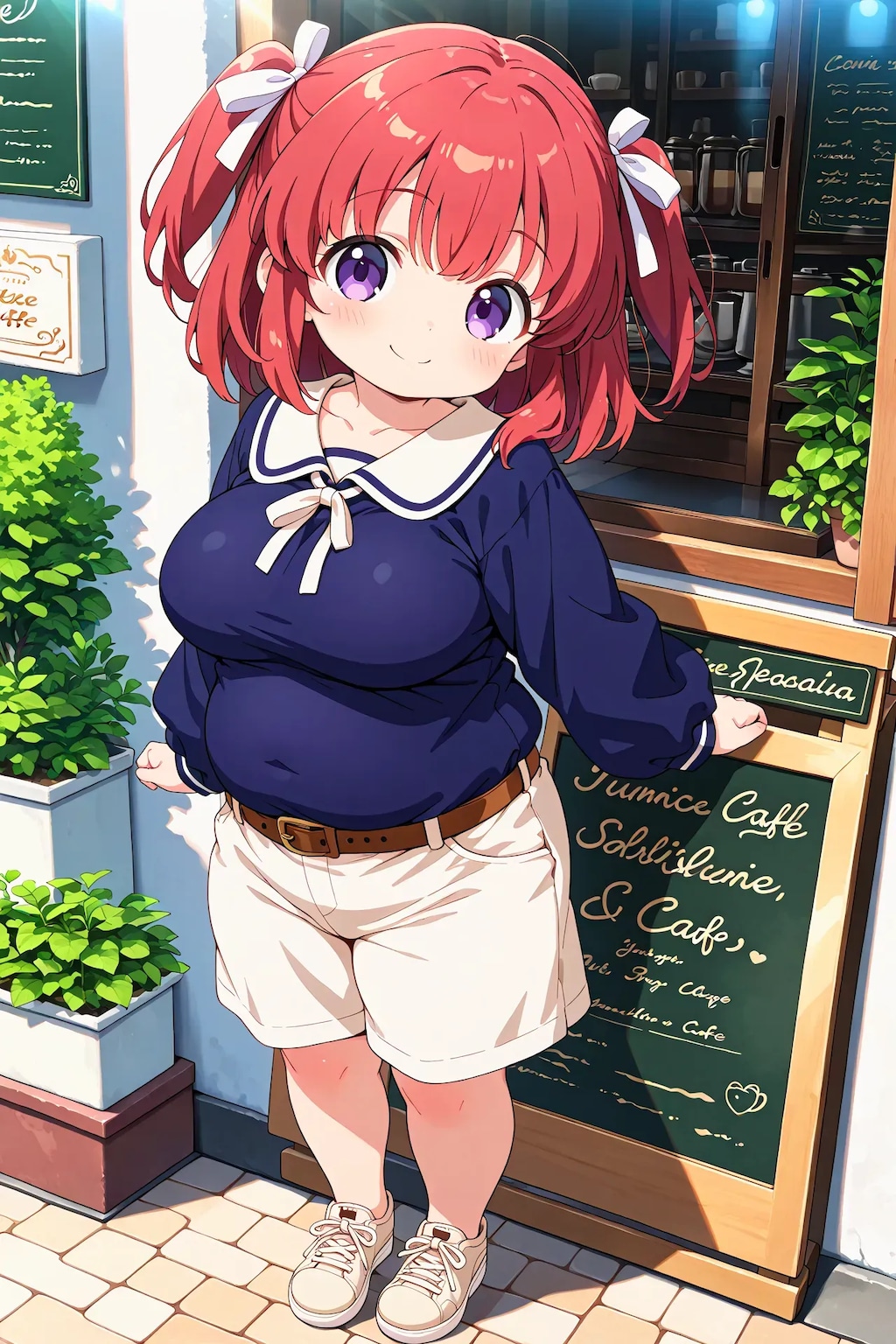 ブリジットちゃんとめぐみちゃん