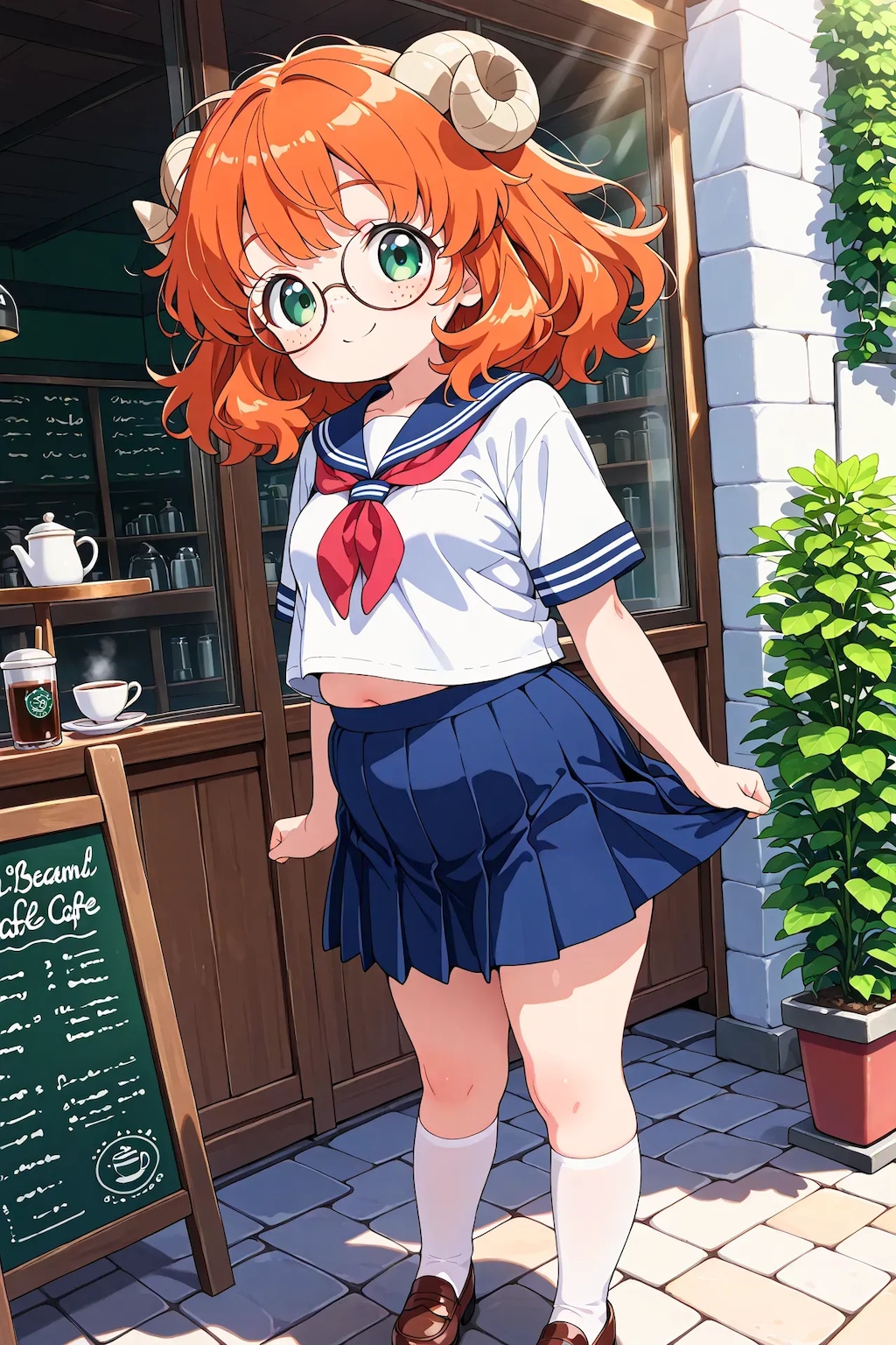 ブリジットちゃんとめぐみちゃん