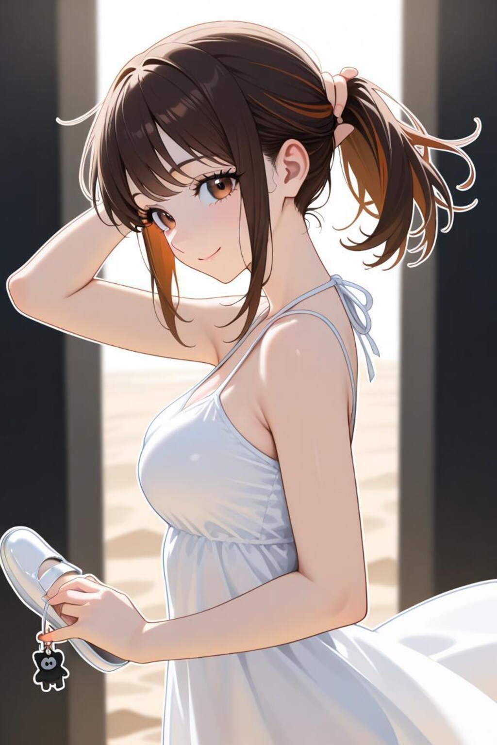 裸足じゃ熱い砂の上