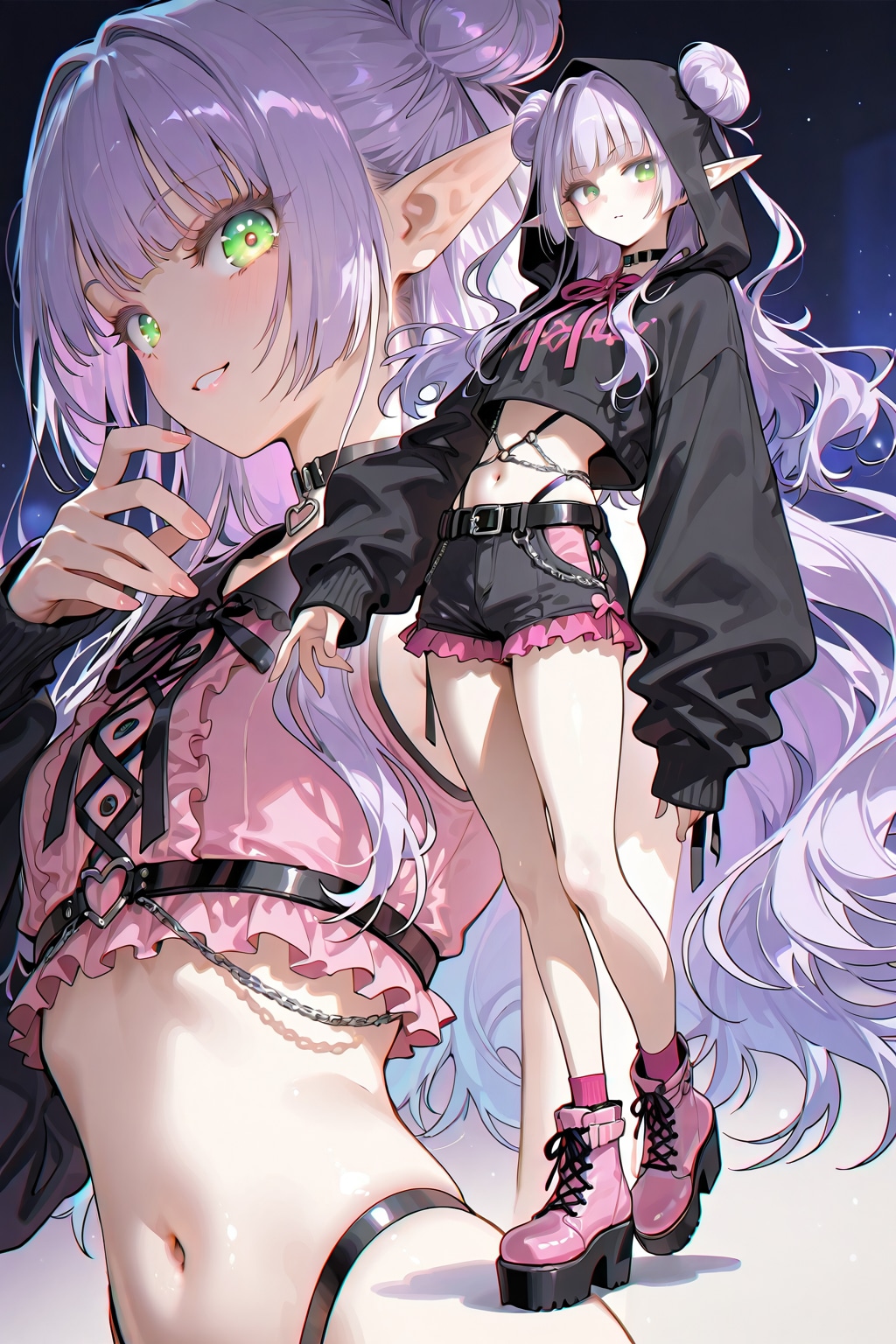 エルフなLILACちゃん。※別衣装ver | の人気AIイラスト・グラビア